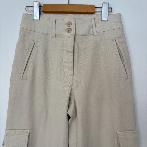 Wilfred Free Modern Cargo Pant Birch Beige Size 2 - Picture 5 of 13